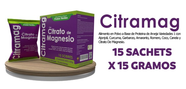 CITRATO DE MAGNESIO CAJA X 15 SOBRES